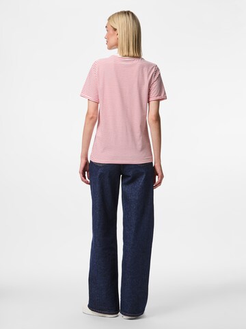 T-shirt 'PCRia' PIECES en rouge