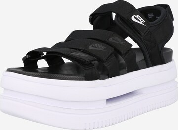 Sandalo 'ICON CLASSIC SANDAL' di Nike Sportswear in nero: frontale