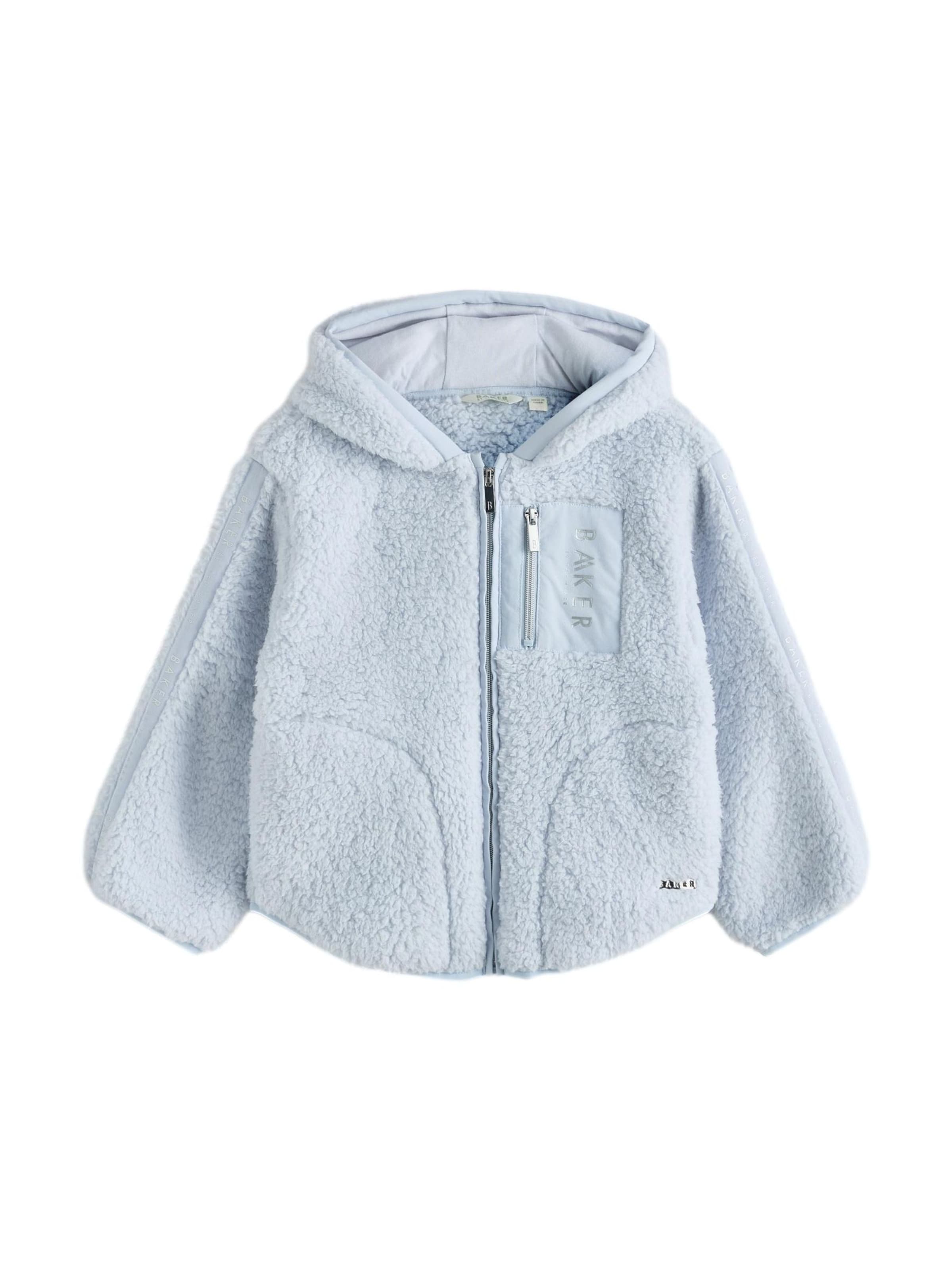 Giacca di pile di Baker by Ted Baker in blu: frontale