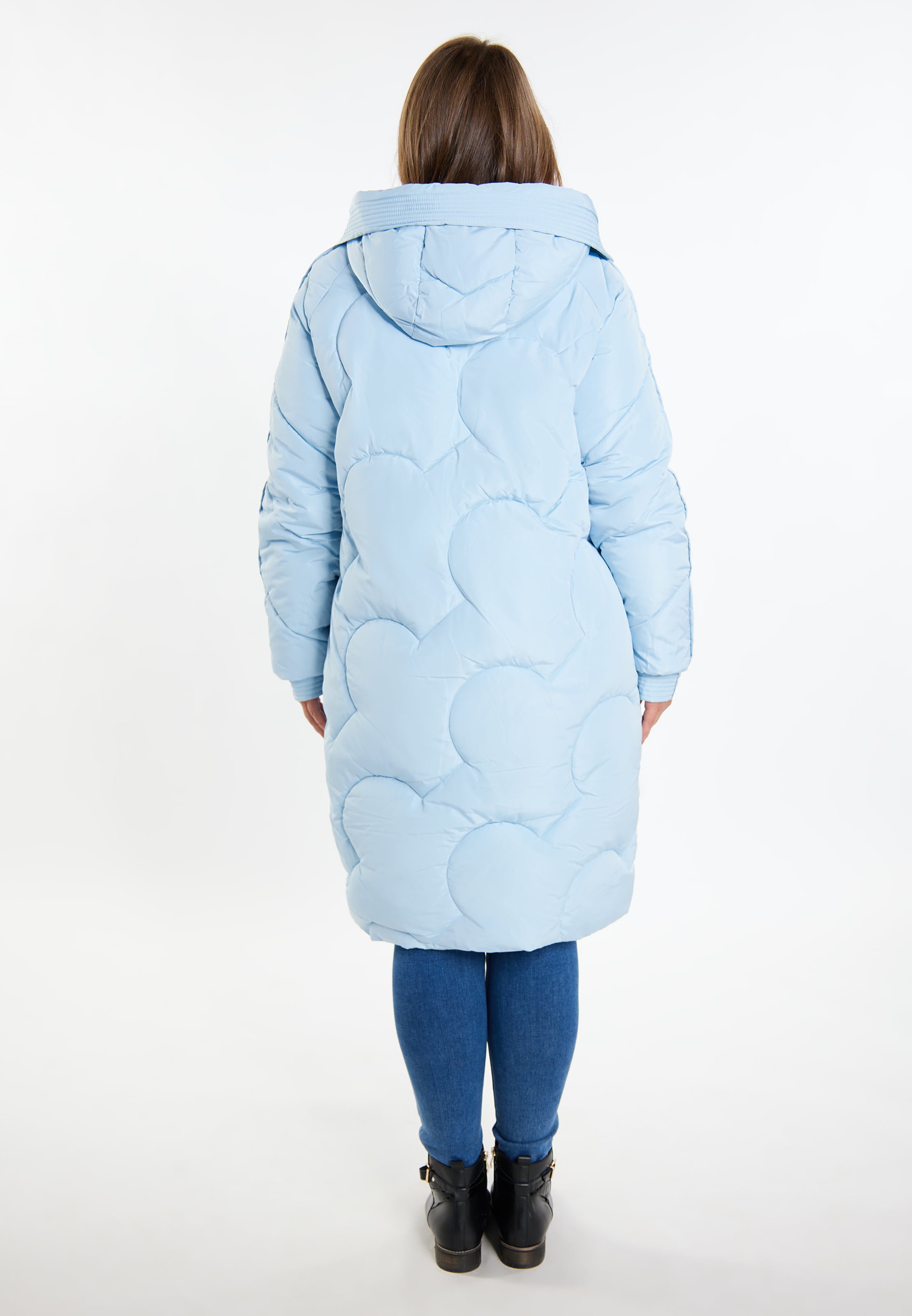 FELIPA Wintermantel in Blauw