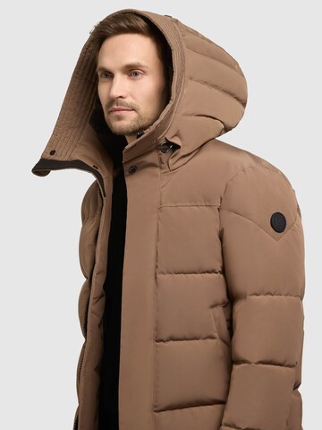 khujo Winterjacke 'Nebo' in Braun