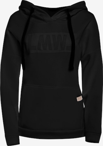 KALITE look Sweatshirt in Zwart: voorkant