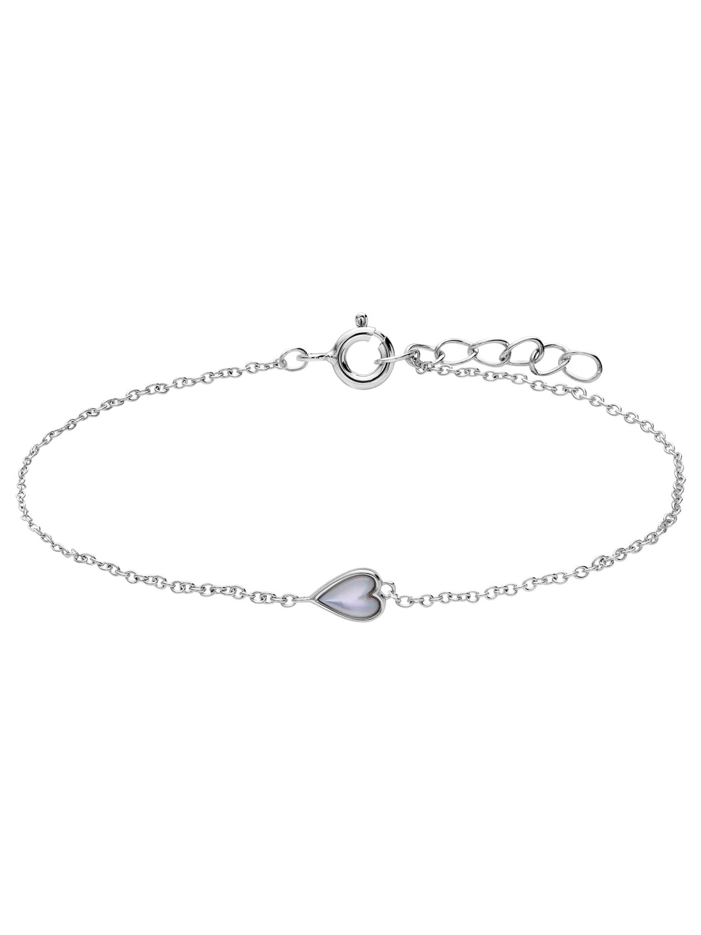 Lucardi Bracelet in Silver: front