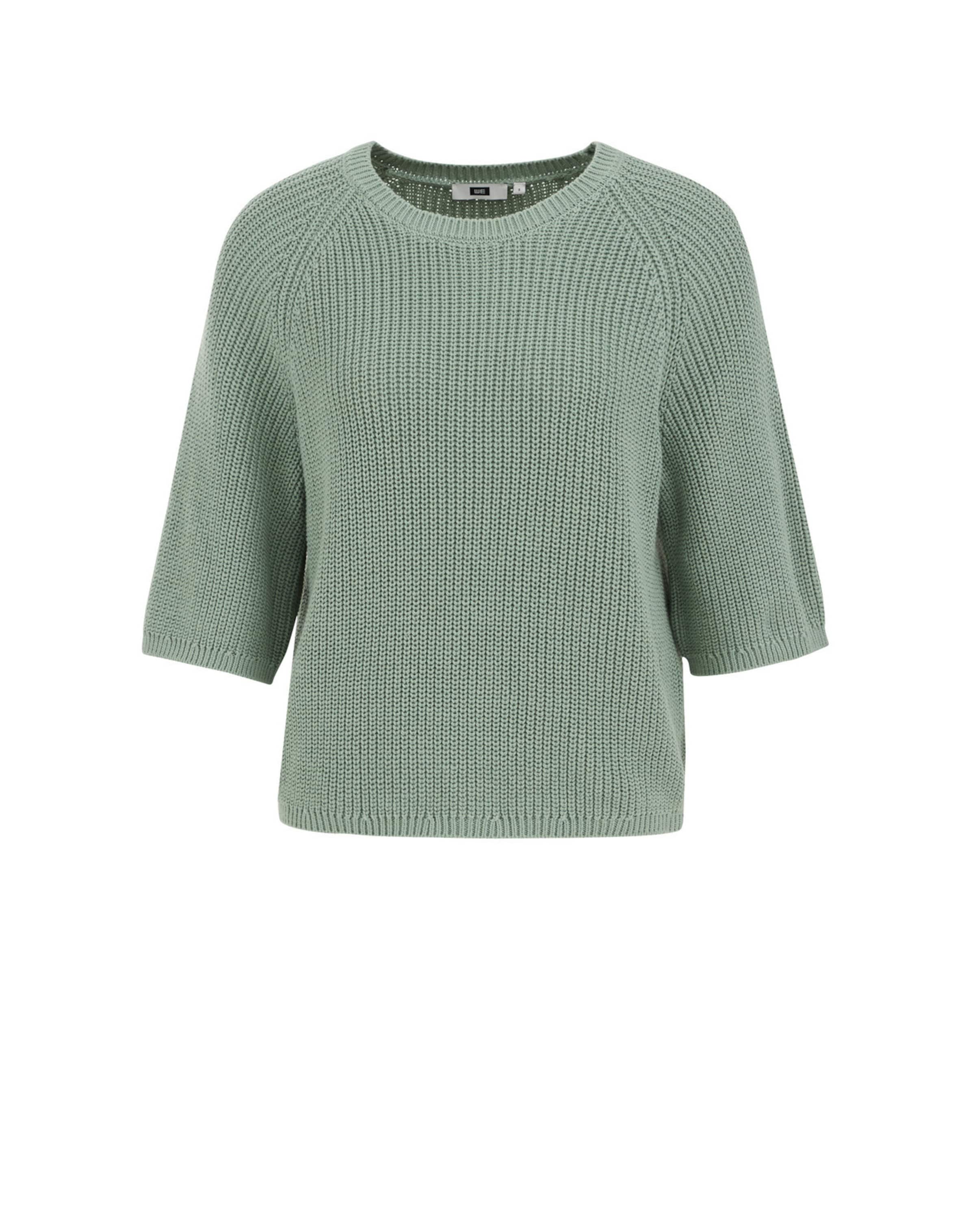 Pulover de la WE Fashion pe verde: față