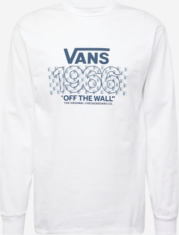 Tricou 'OFF THE WALL' de la VANS pe alb: față