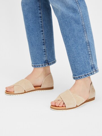 Apple of Eden - Sandalias en beige: frente