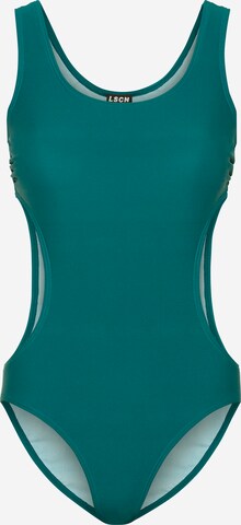 LSCN by LASCANA Swimsuit 'Gina' in Blue: front