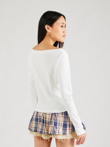 PIECES Shirt 'PCMINNA' in Wit