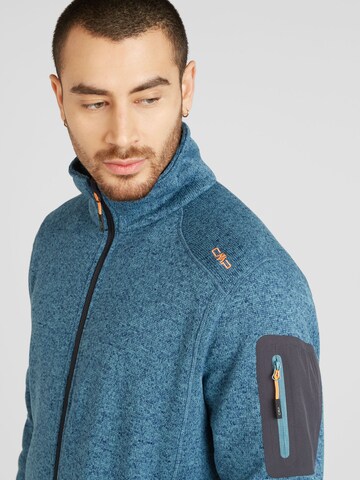 CMP Regular fit Funktionele fleece-jas in Blauw