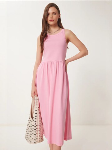 Happiness İstanbul - Vestido em rosa: frente