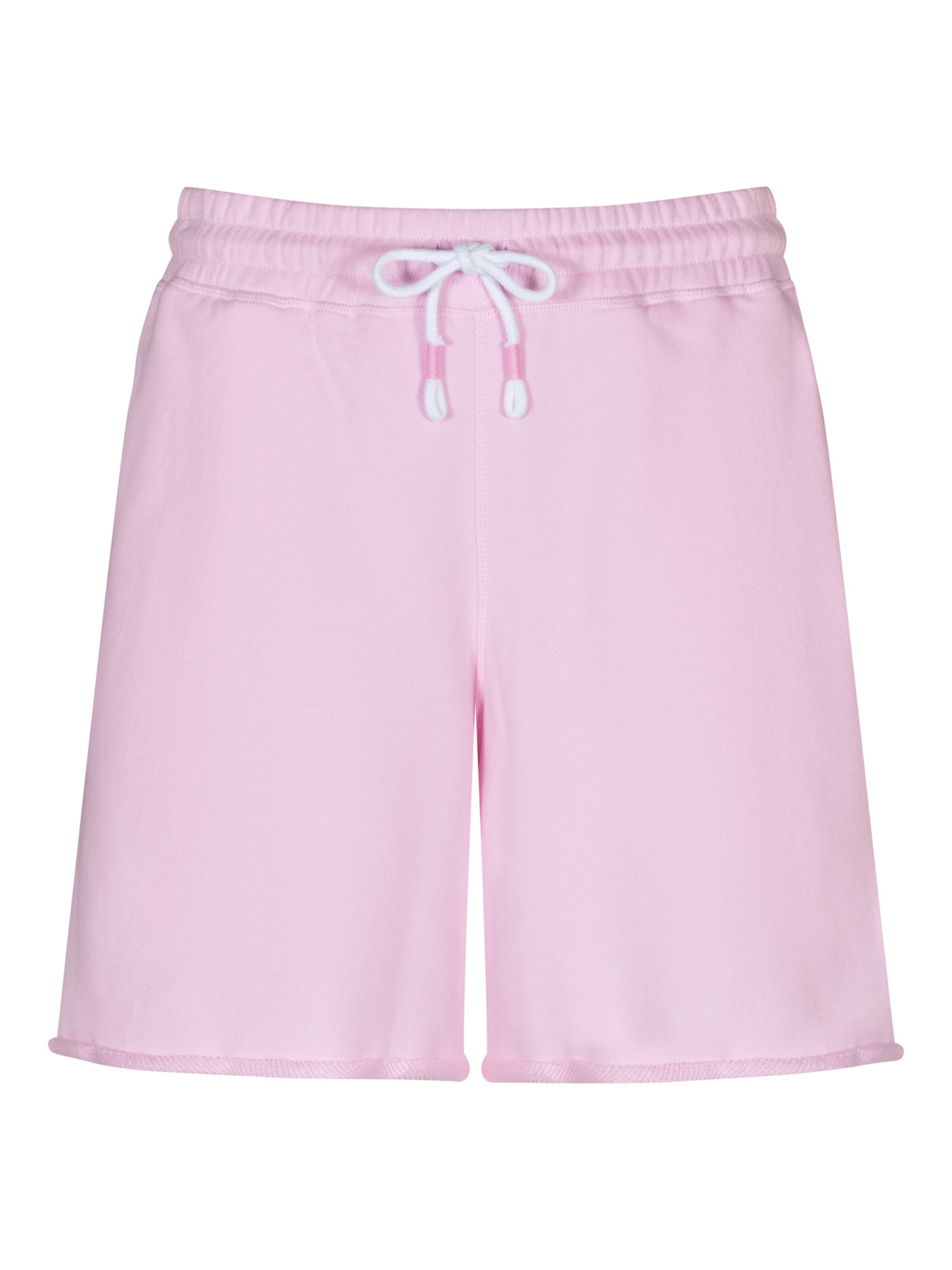 Wide Leg Pantalon 'Mellow Cotton' Mey en rose : devant