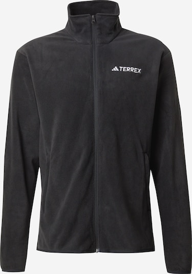 ADIDAS TERREX Toiminnallinen fleecetakki 'Multi Essentials Full-Zip Fleece' värissä musta, Tuotenäkymä