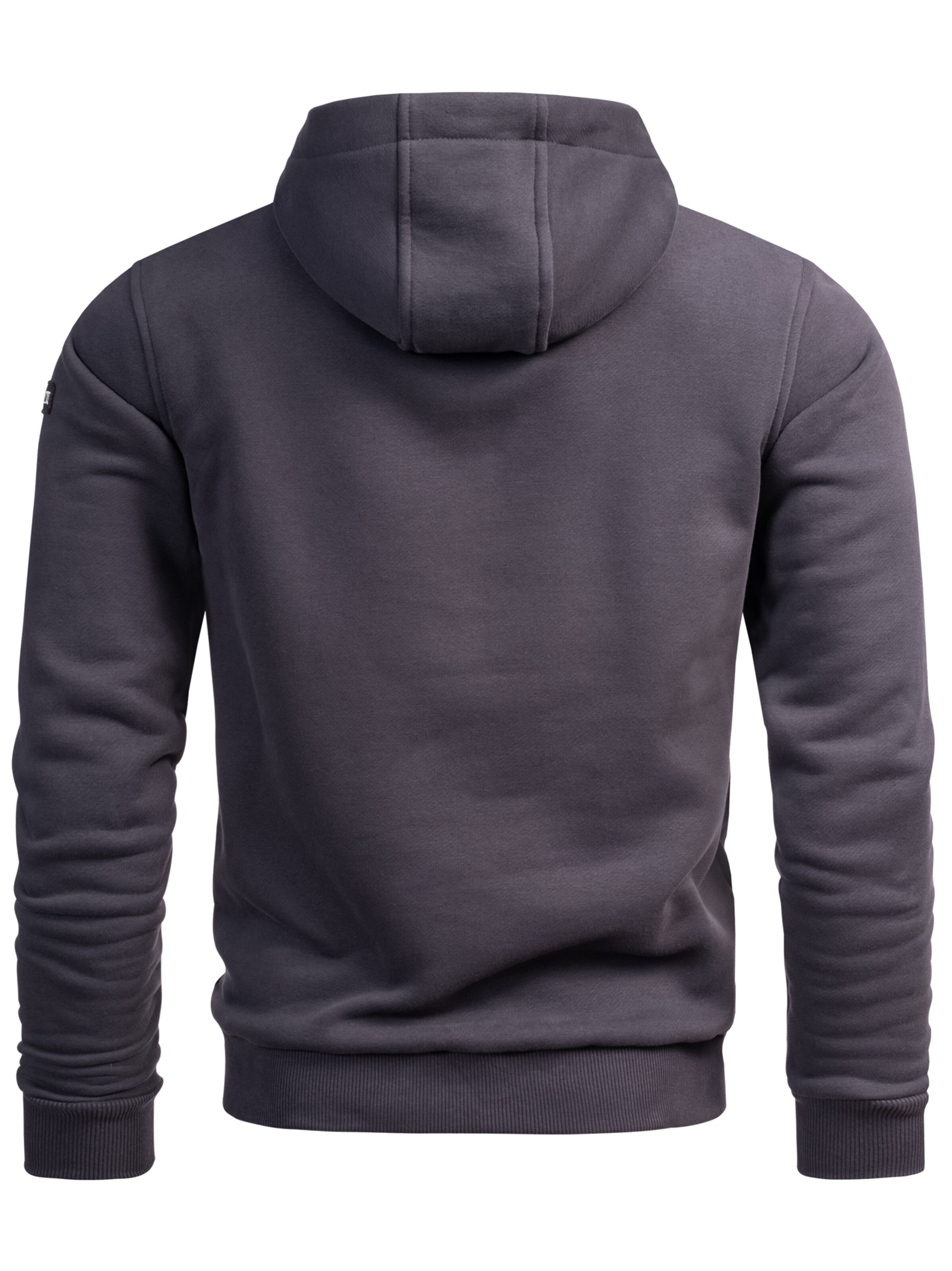 Alessandro Salvarini Sweatshirt 'Calgarii' in Grijs