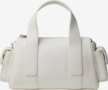 Calvin Klein Handtas in Wit: voorkant