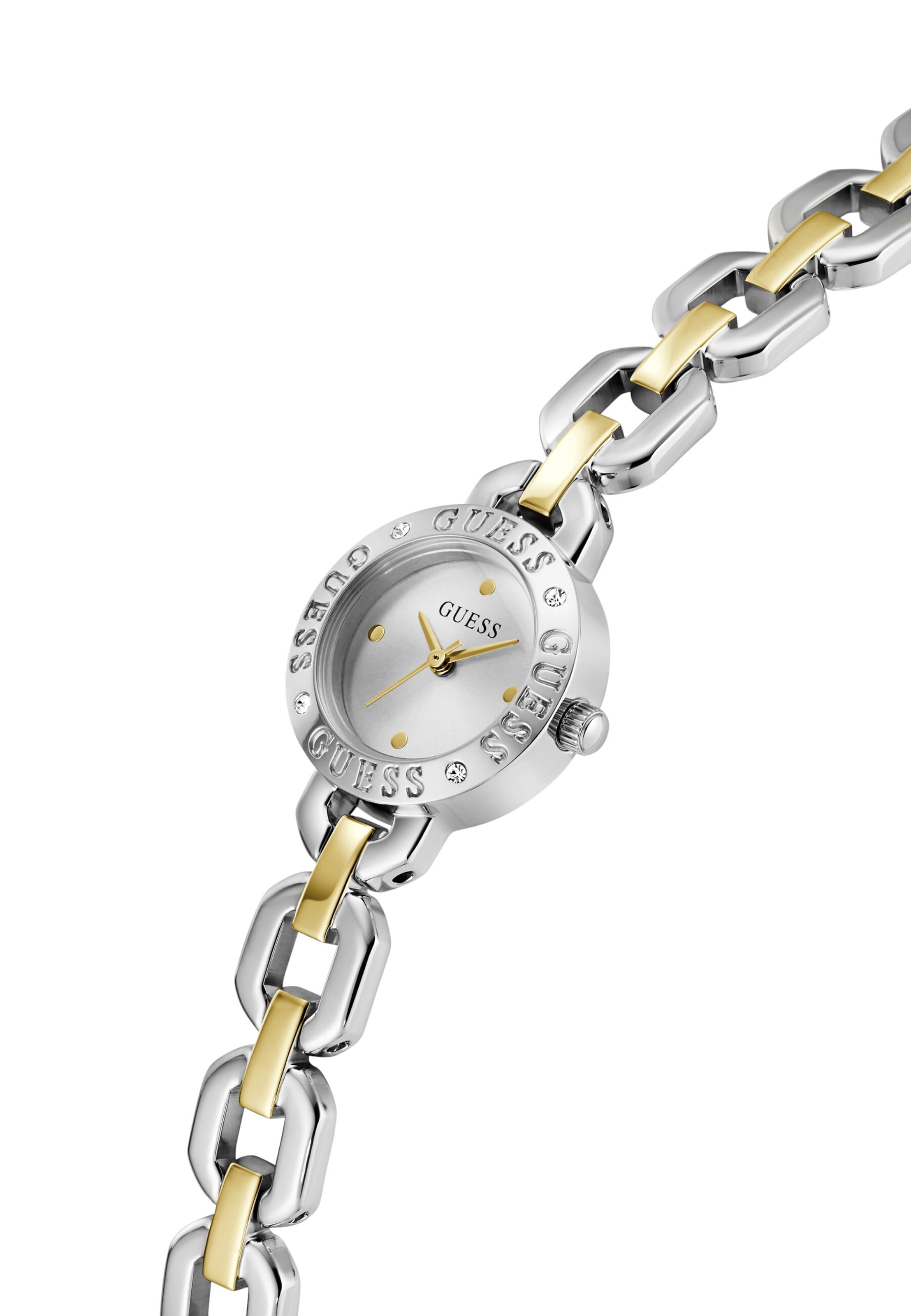 GUESS Analog watch 'Siren' in Silver