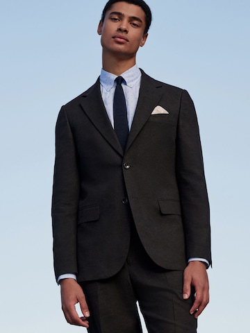 Next Regular fit Suit Jacket in Brown: front