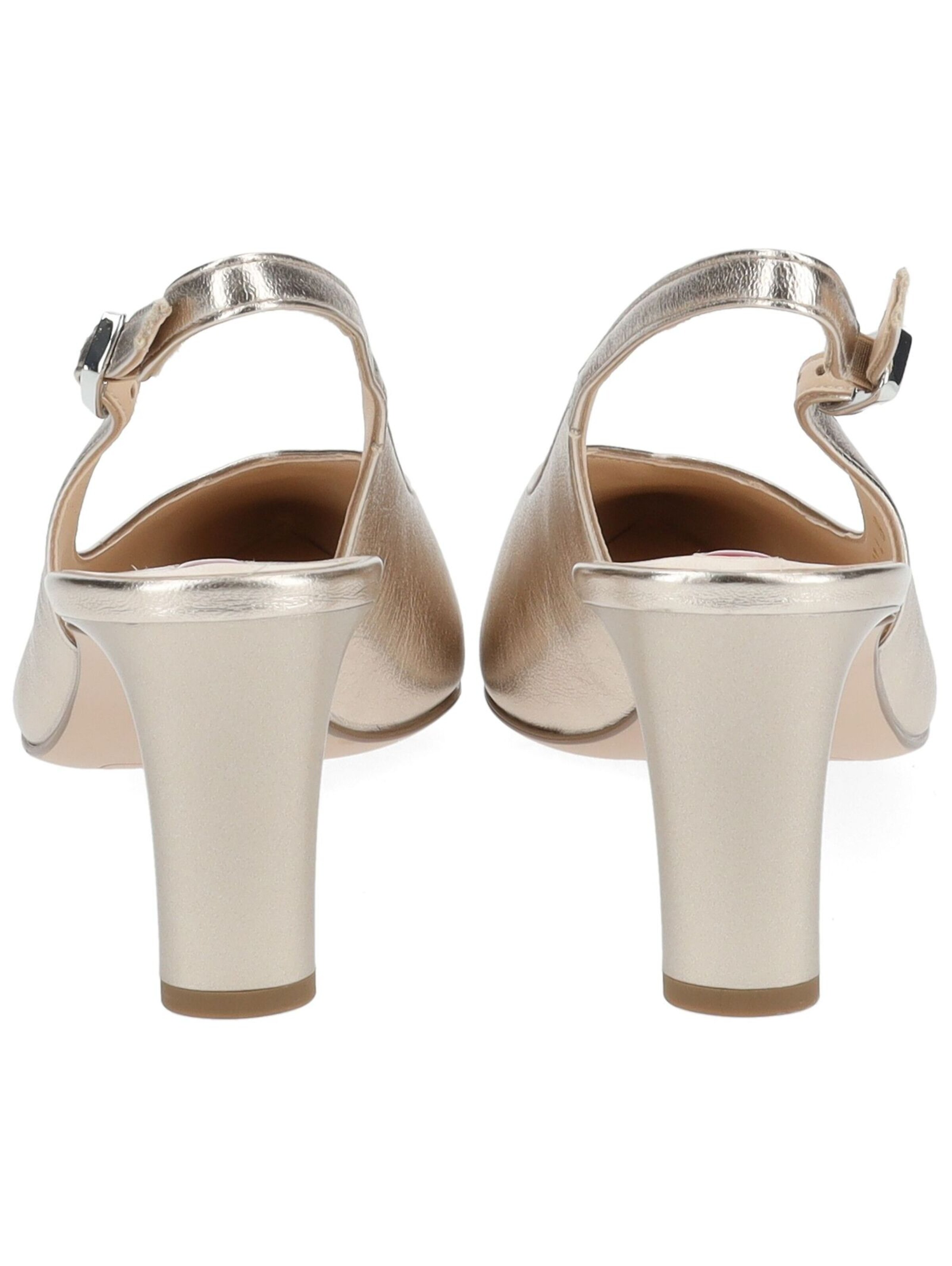 Décolleté sling di Högl in oro