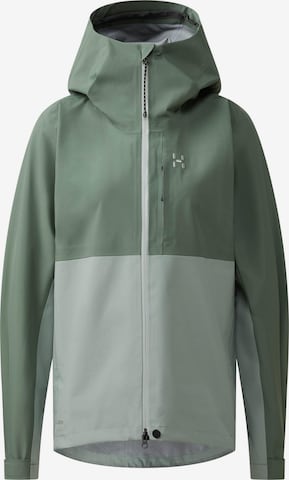 Haglöfs Outdoor Jacket in Green: front