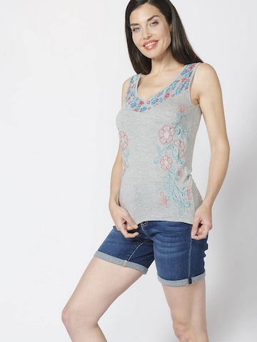 KOROSHI Top in Grey