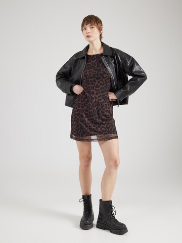 ABOUT YOU Dress 'Duffy Dress' in Brown