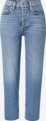 RE/DONE Jeans | modra barva: sprednja stran