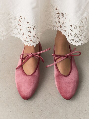 Ballerina con cinturino 'Forever Comfort' di Next in rosa