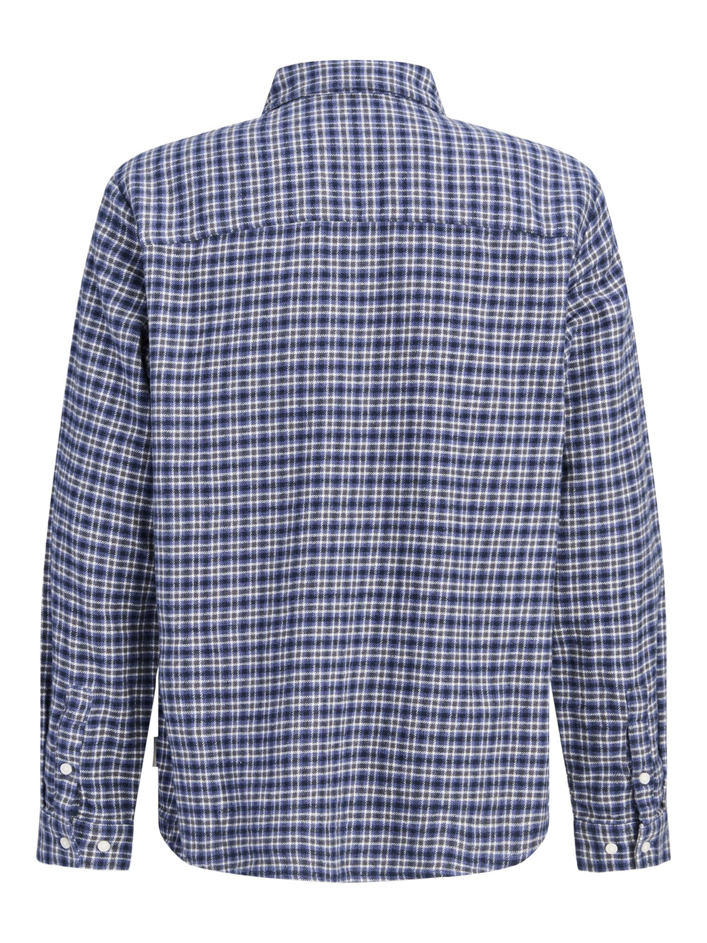 Jack & Jones Junior Regular fit Overhemd in Blauw