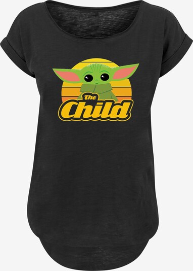 F4NT4STIC T-Shirt 'Star Wars The Mandalorian Baby Yoda' in mischfarben / schwarz, Produktansicht