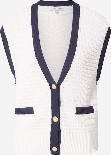 MORE & MORE Neuleliivi värissä marine / offwhite, Tuotenäkymä