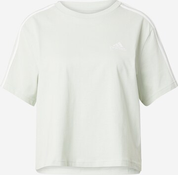 ADIDAS SPORTSWEAR Funkcionalna majica 'Essentials' | zelena barva: sprednja stran