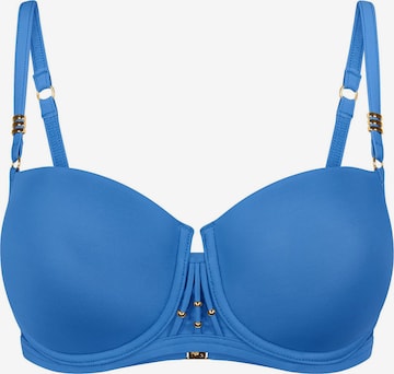 TRIUMPH Balconette Bügel-Bikini-Top ' Red Label Palina Love by the Sea ' in Blau: Vorderseite