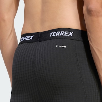 ADIDAS TERREX Skinny Sportbroek 'Xperior' in Zwart