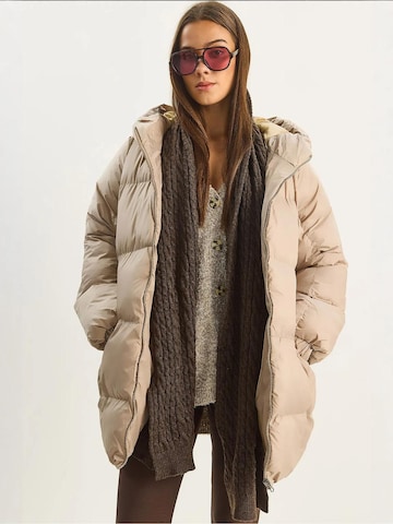 Cappotto invernale di Bianco Lucci in beige