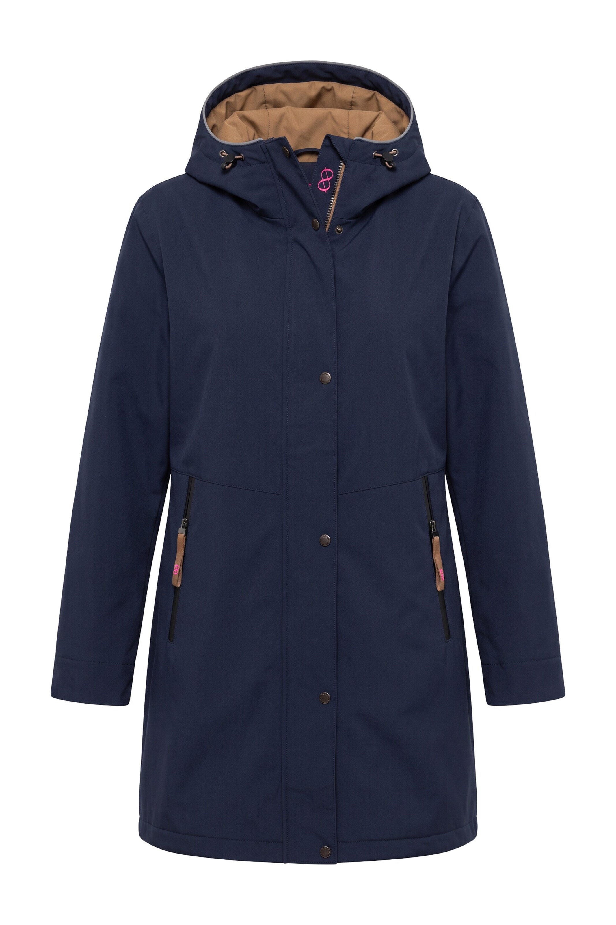 LAURASØN Wintermantel in M in marine, Produktansicht
