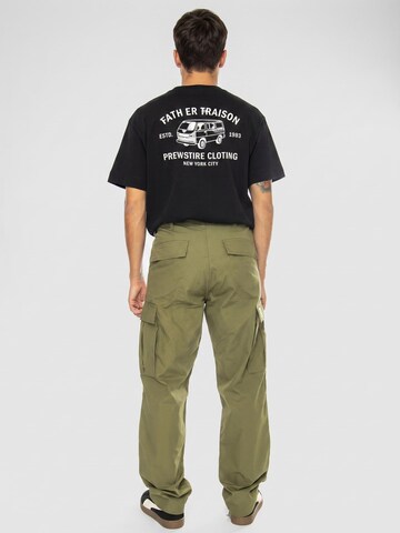 Baggy Pantaloni cargo 'Regular Cargo Pant Capulet rinsed' di Carhartt WIP in verde