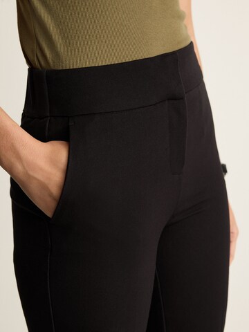 Next Regular Pleated Pants in Black