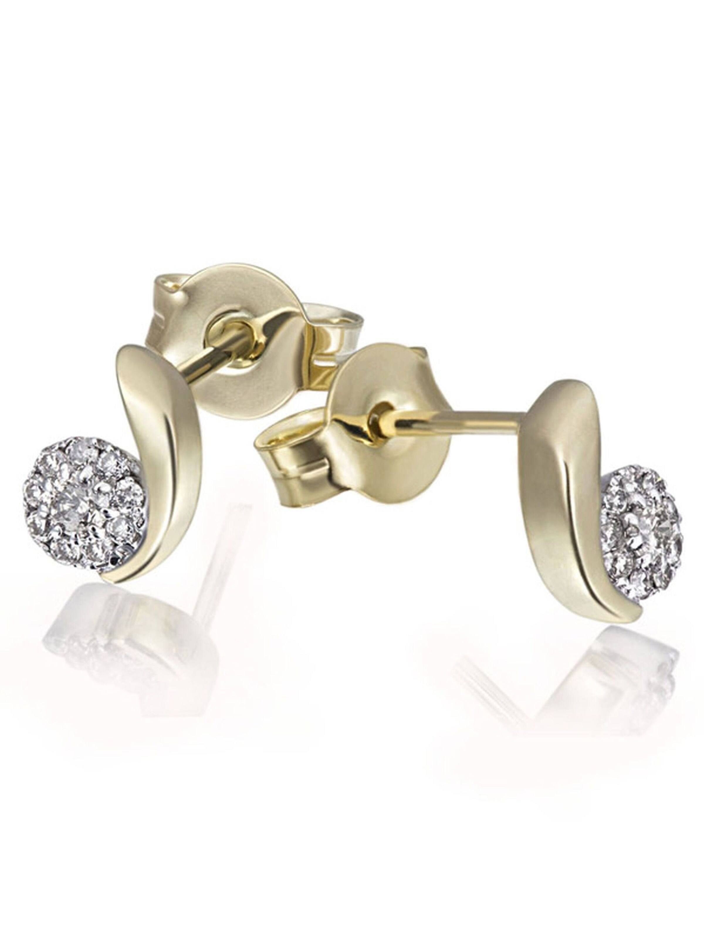 Goldmaid Earrings in Yellow: front