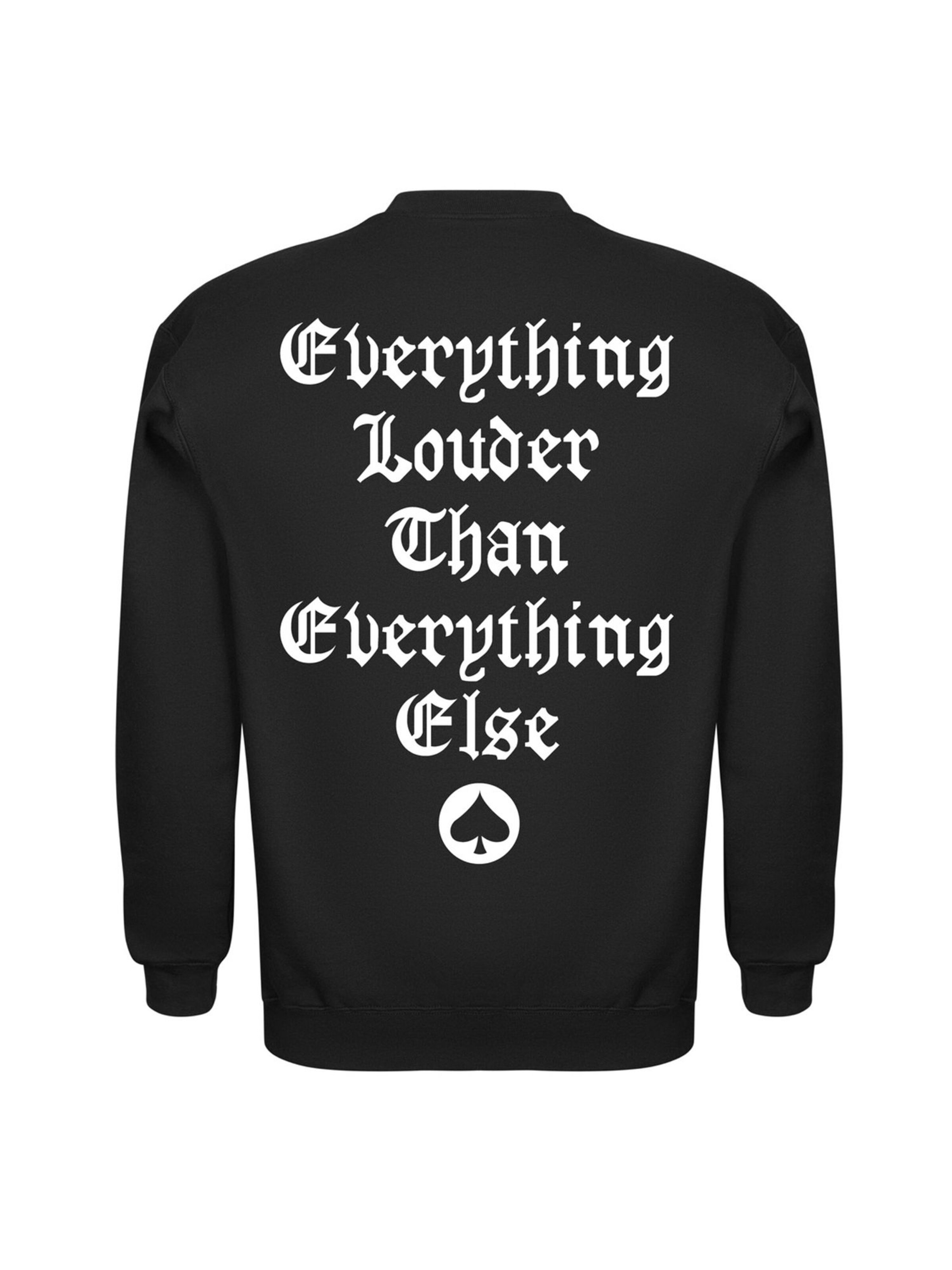 Rockshirts Sweatshirt 'Motörhead England' in Black