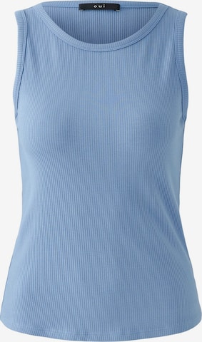 OUI Top 'Filiz' in Blau: Vorderseite