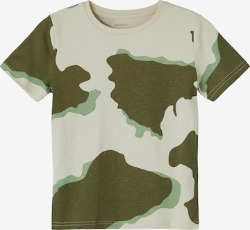 NAME IT Shirt 'DENSEL' in Green: front