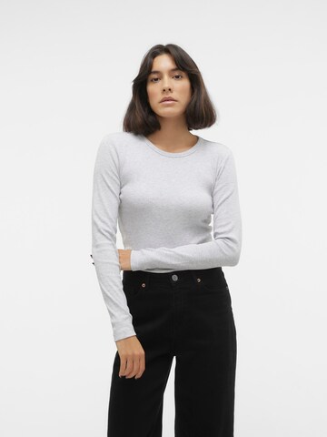 VERO MODA Póló 'VMChloe' - szürke: elől