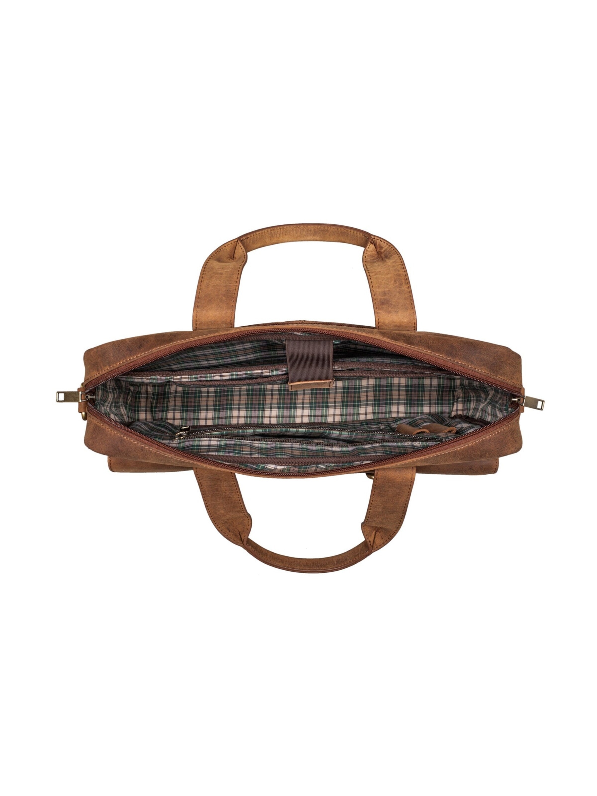 Benthill Briefcase in Brown