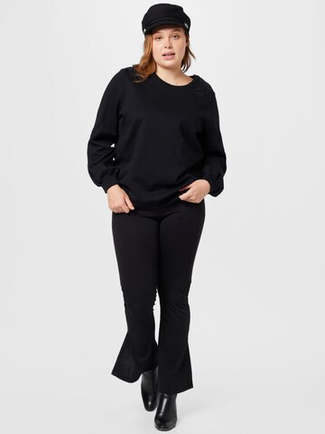 Dorothy Perkins Curve Sweatshirt in Schwarz