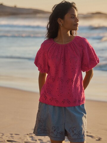 Next Bluse in Pink: Vorderseite