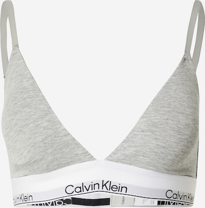 Liemenėlė iš Calvin Klein Underwear, spalva – šviesiai pilka / juoda / balta, Prekių apžvalga