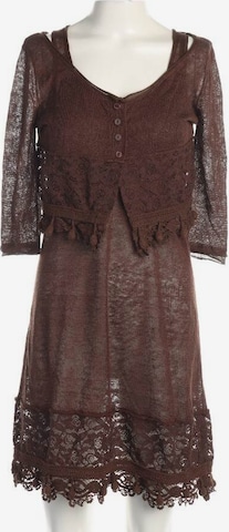 Twin Set Jumpsuit in XS in Brown: front