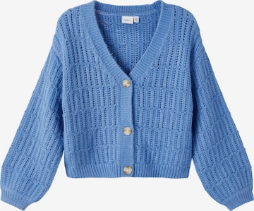 Cardigan 'Olopa' NAME IT en bleu : devant