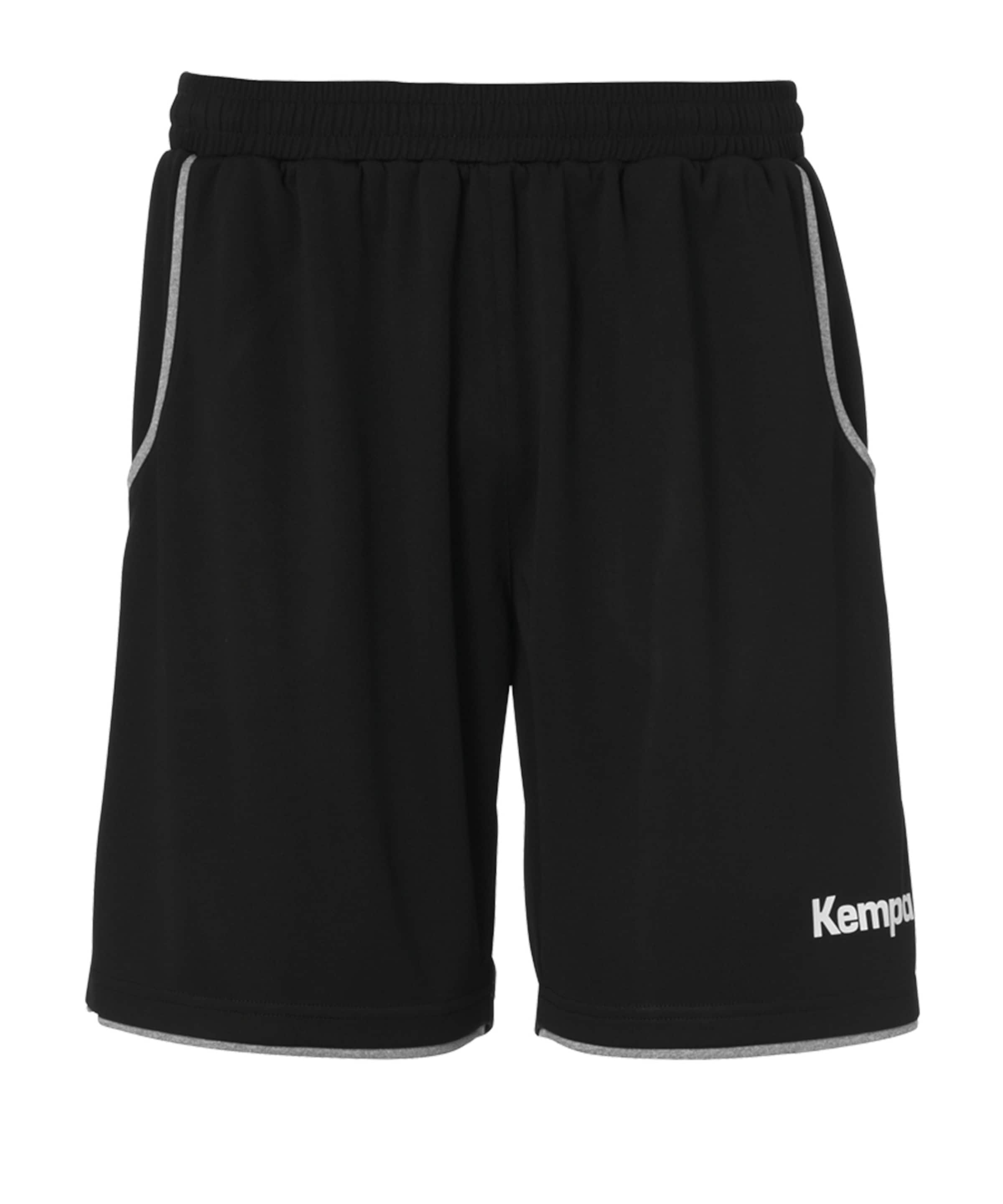 UHLSPORT Regular Sports trousers in Black: front