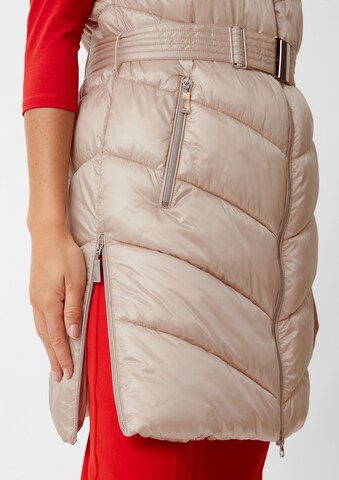 Gilet COMMA en beige