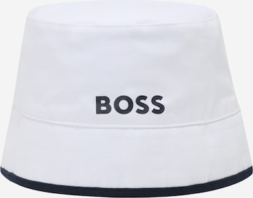 BOSS Kidswear - Sombrero en blanco: frente